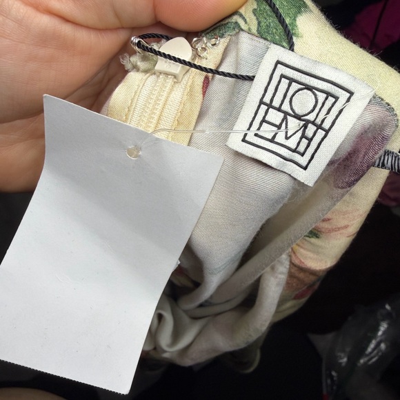 Toteme Floral Cream Maxi Skirt - Picture 7 of 10